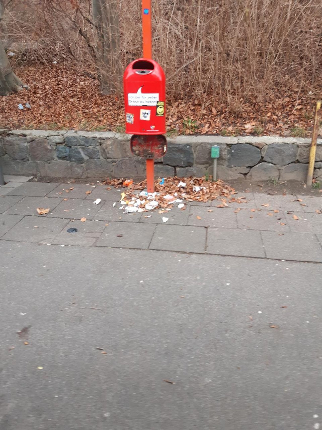 disposal in DRECKSPOTZ | GLOBAL 2000 App spotted by Mamabird on 03.01.2021