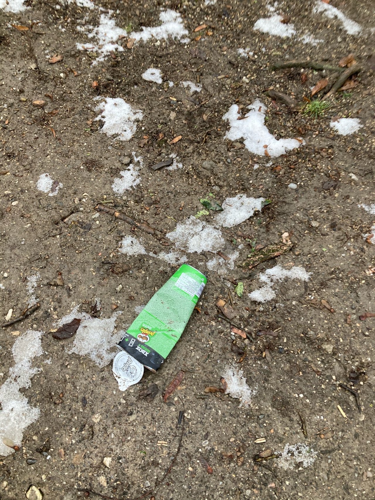 litter in DRECKSPOTZ | GLOBAL 2000 App spotted by braderies on 23.01.2021