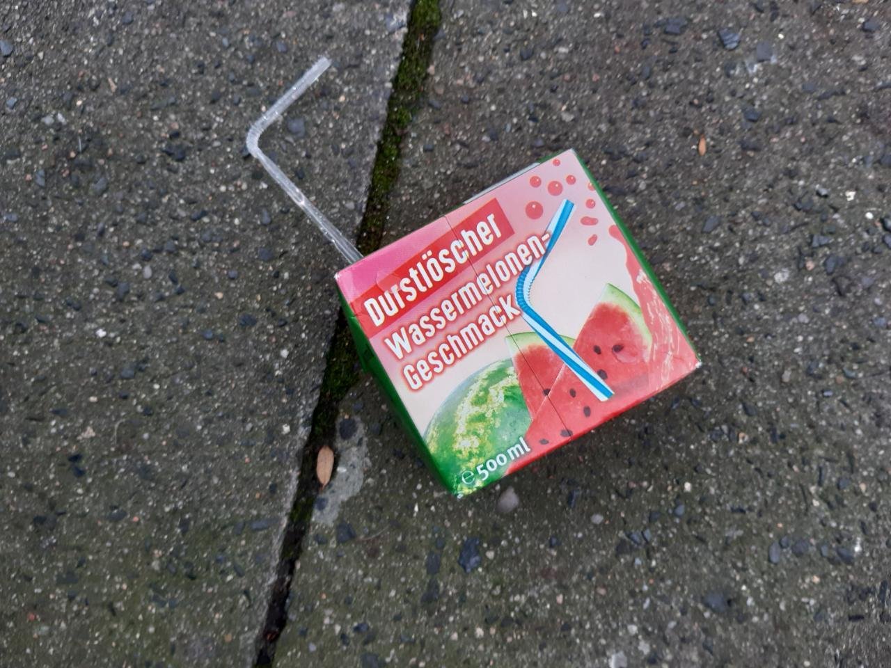 litter in DRECKSPOTZ | GLOBAL 2000 App spotted by Mamabird on 03.01.2021