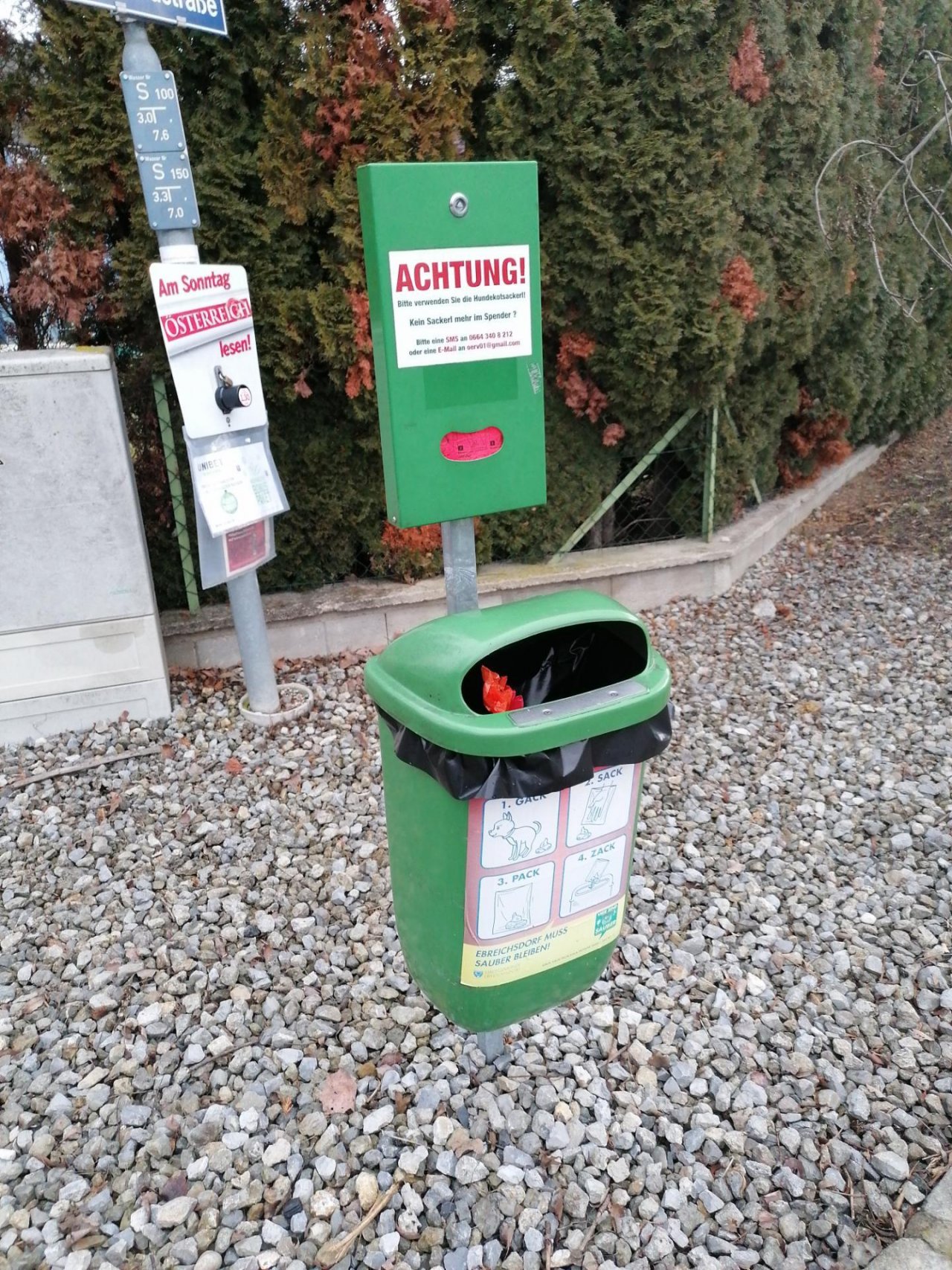 disposal in DRECKSPOTZ | GLOBAL 2000 App spotted by NEOS Ebreichsdorf on 02.01.2021