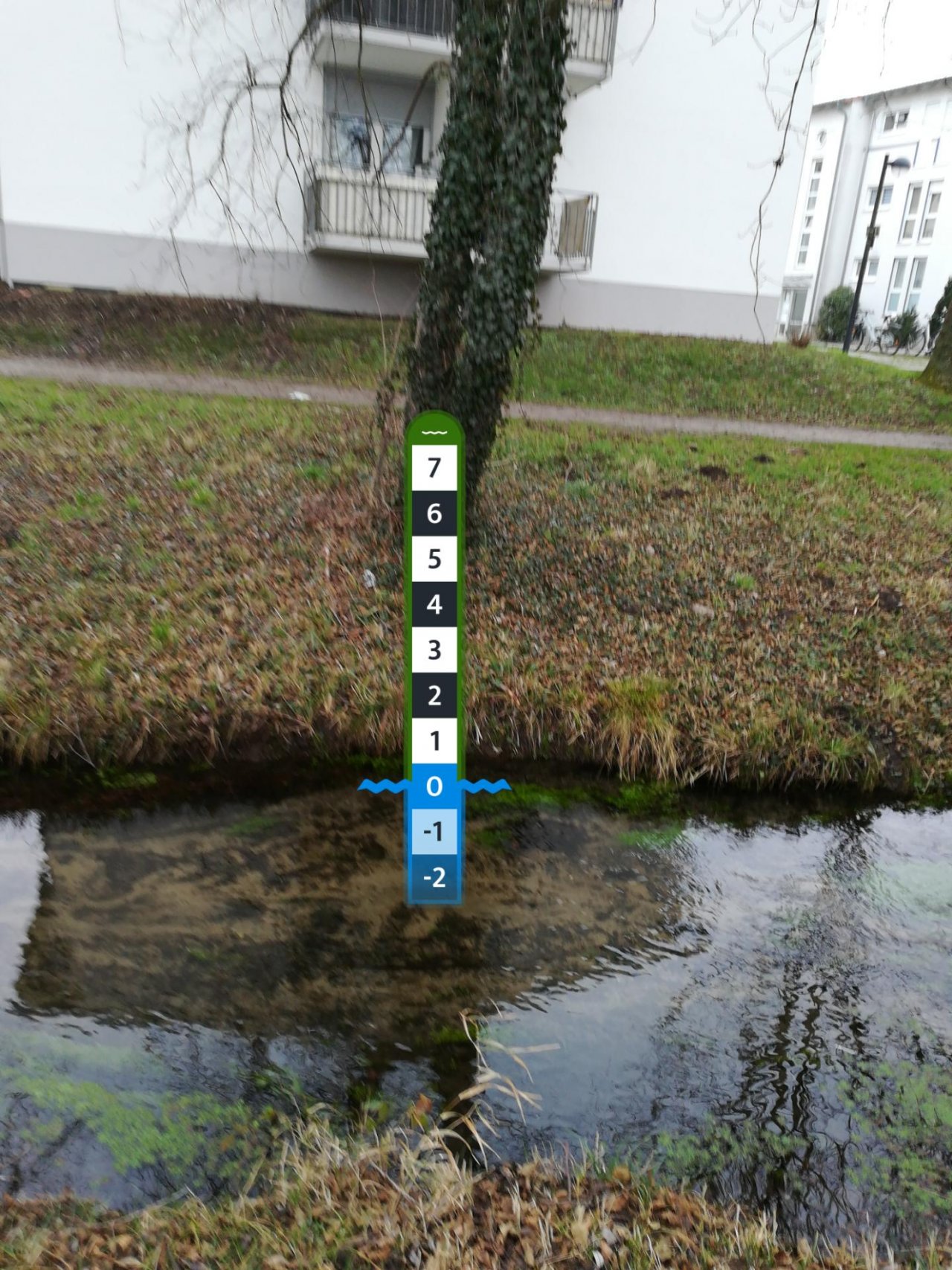 virtual scale in CrowdWater App spotted by Losche on 04.01.2021