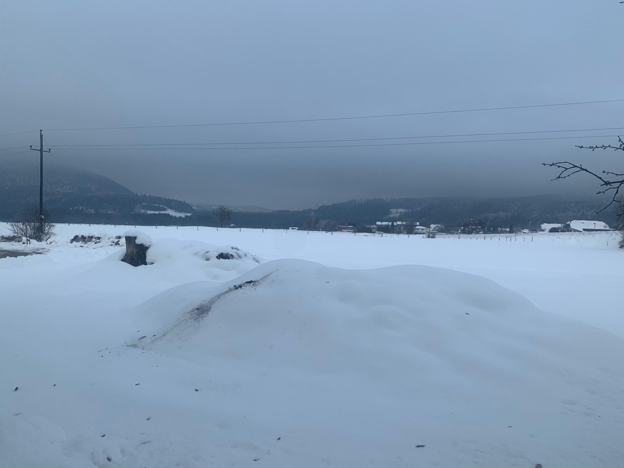 Zusammenhängende Schneedecke in Naturkalender App spotted by Franz on 16.12.2020