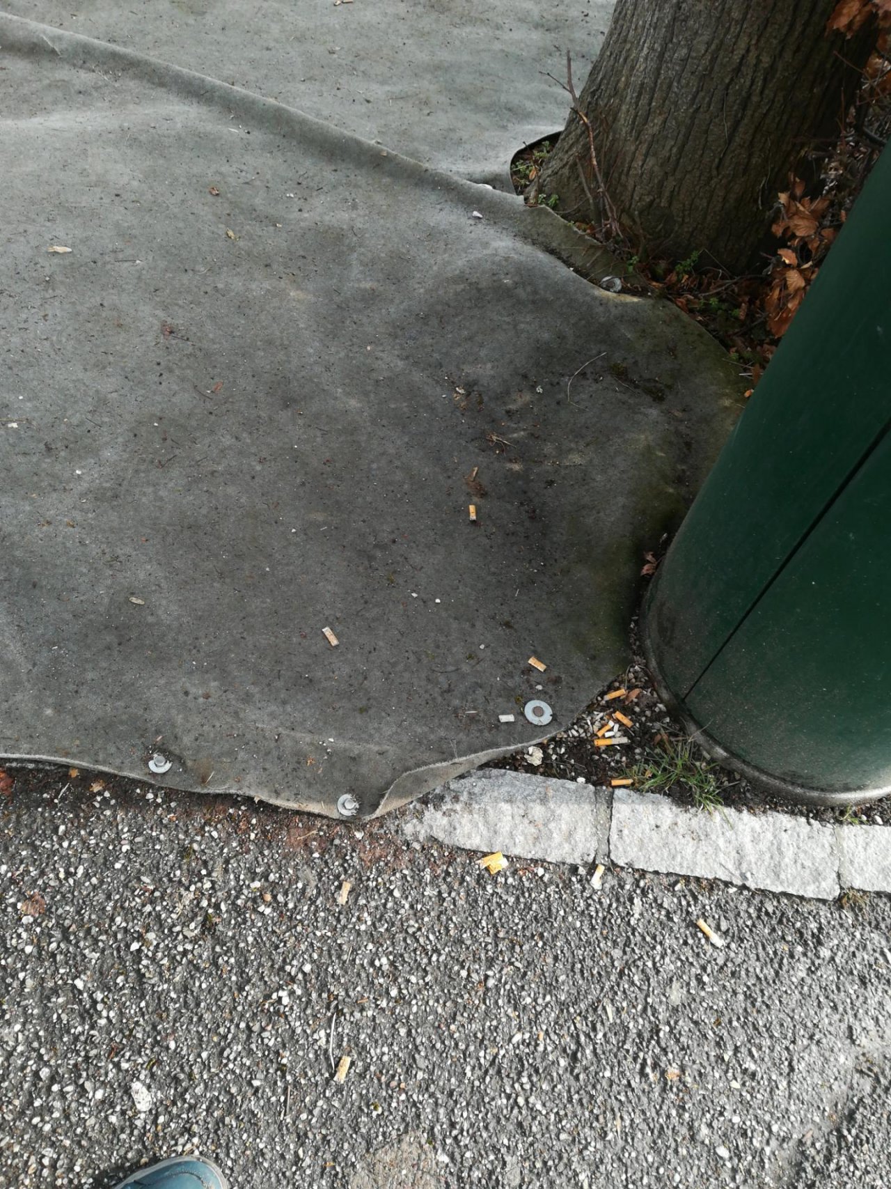 litter in DRECKSPOTZ | GLOBAL 2000 App spotted by HOEK2021mw on 10.03.2021