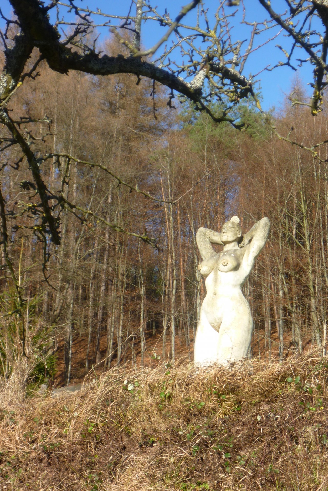 Statue in Landauf, LandApp BW App spotted by Werner Schüle on 27.01.2021