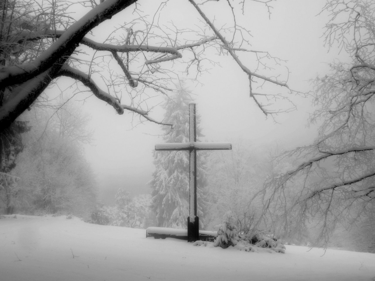 Wegkreuz in Landauf, LandApp BW App spotted by Werner Schüle on 02.01.2021