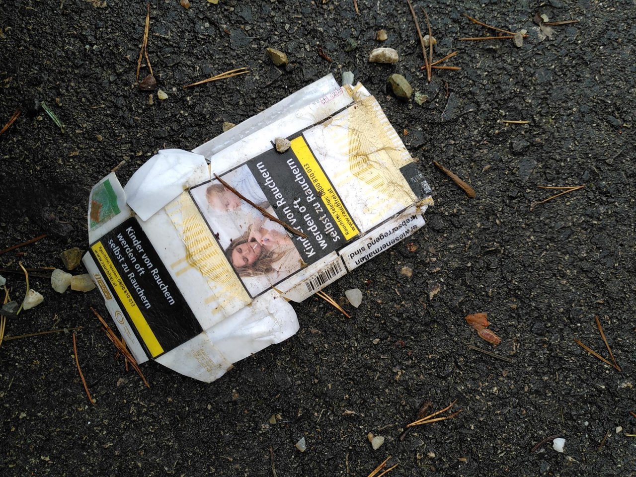 litter in DRECKSPOTZ | GLOBAL 2000 App spotted by TheOSWR on 27.01.2021