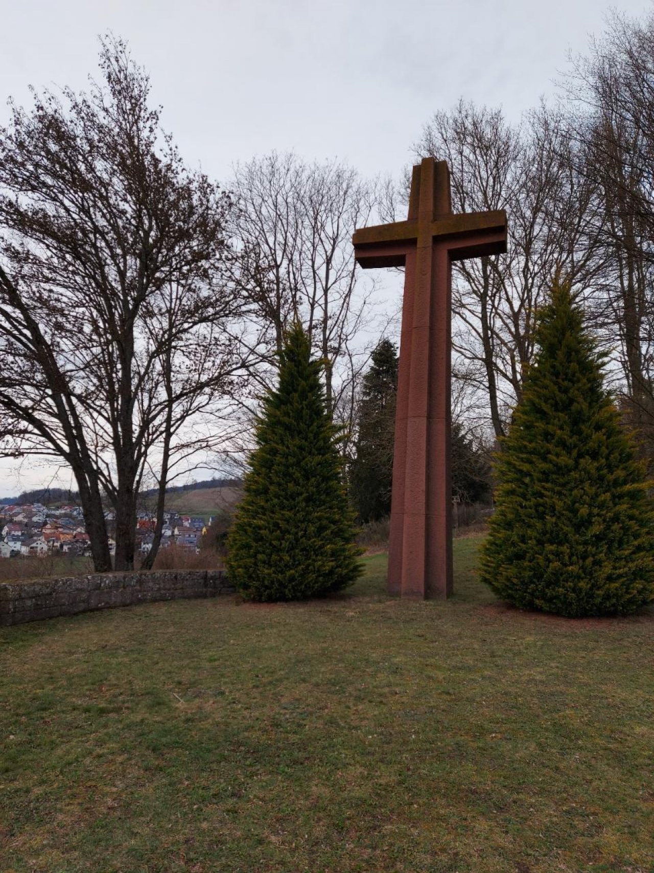 Wegkreuz in Landauf, LandApp BW App spotted by Judith Zimmermann on 19.02.2021