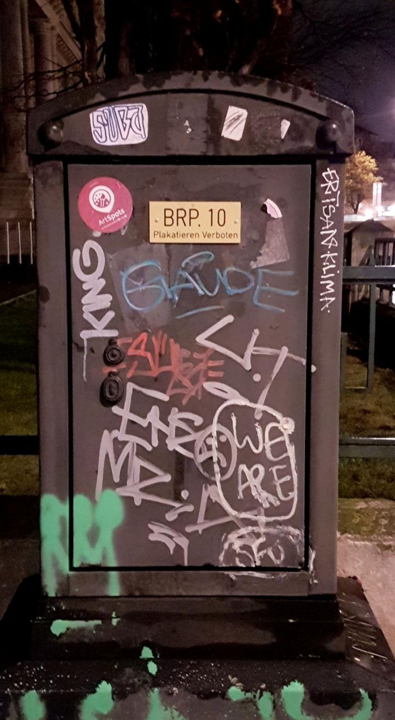 Graffiti in ArtSpots App spotted by Ka vonSeiten on 25.12.2020