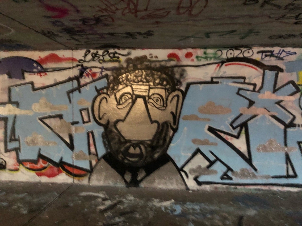 Graffiti in ArtSpots App spotted by Tricky on 10.01.2021